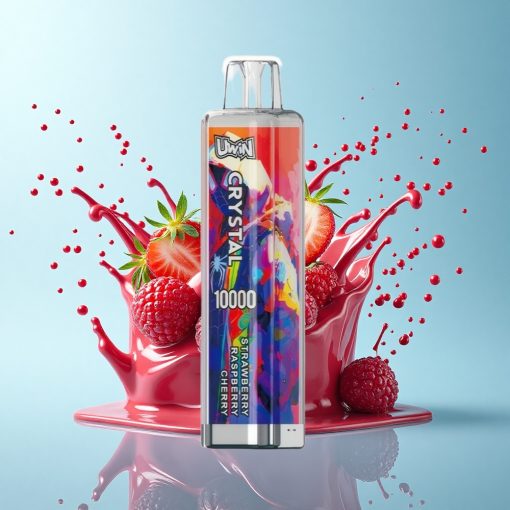 Uwin Crystal 10000 Puffs Ягода Малина Череша RGB