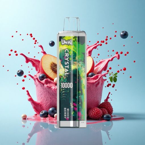 Uwin Crystal 10000 Puffs Смесени Ягоди с RGB Осветление