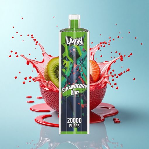 Uwin Shisha Hookah Crystal 20000 Puffs Ягода Киви Мрежова Намотка Тип-C 22мл