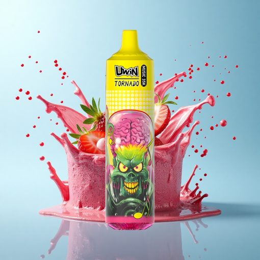 Uwin Tornado 35K Music Puffs Ягодов Лед 600mAh Мрежов