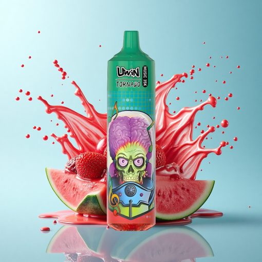 Uwin Tornado 35K Music Puffs Ягода Диня Меш Мрежа 600mAh Type-C