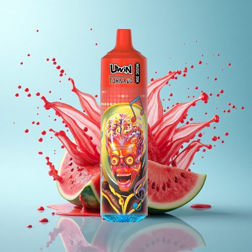 Uwin Tornado 35K Music Puffs Диня Лед с Мрежеста Намотка и Тип-C